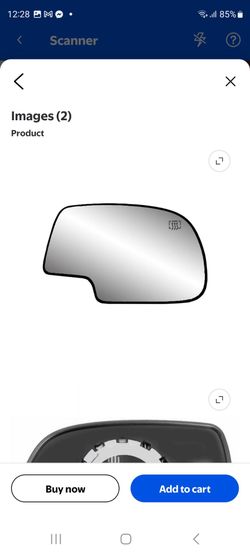 30058 - Fit System Passenger Side Heated Mirror Glass w/ back plate, Cadillac Escalade, Chevy Avalanche 01-06, Silverado, GMC Sierra 99-06, Silverado,