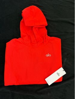 ALO red hoodie