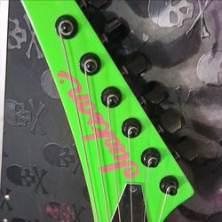 Jackson Electric Guitar Neon Green