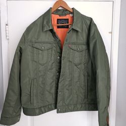 Men's Levi's Chammara XL Green Trucker Army