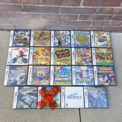 Nintendo Ds Games Authentic 