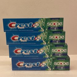 Crest +Whitening Scope Outlast Toothpaste
