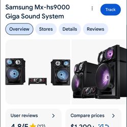 Samsung Mix-hs9000 Giga Sound System 