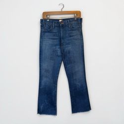 Mother Hustler Ankle Fray Jeans 31