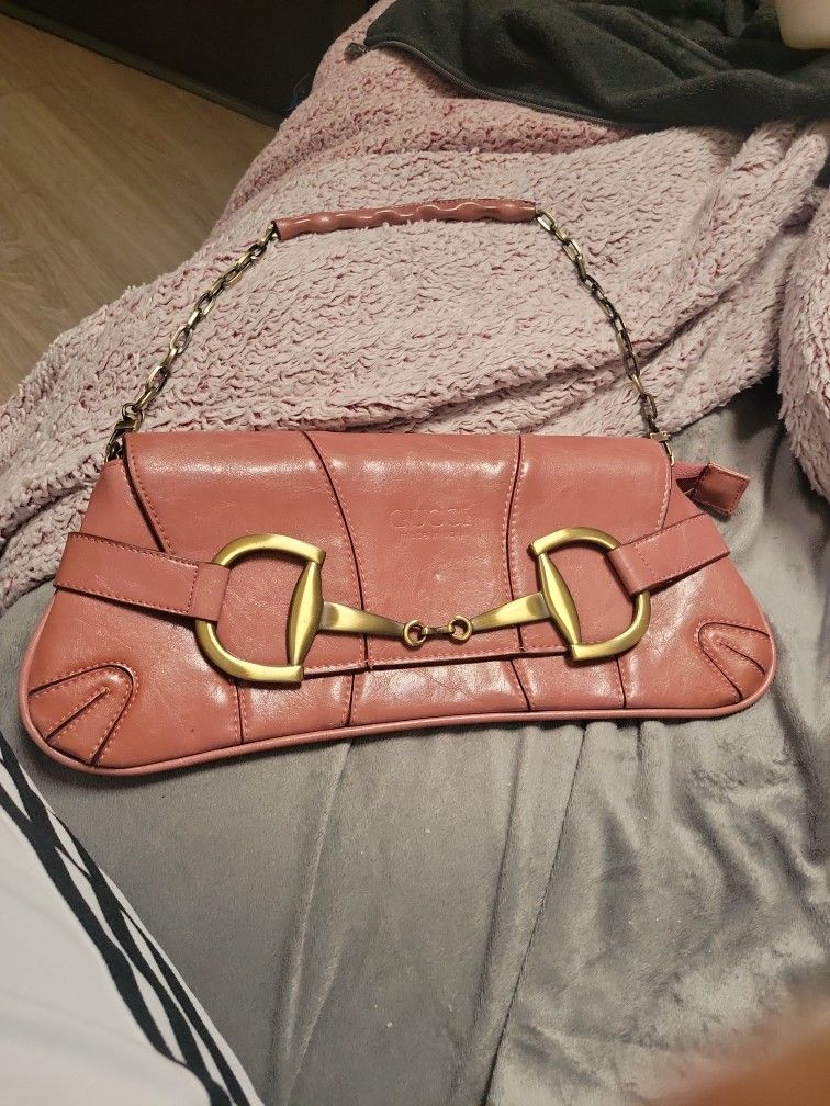 Rina Rich GUCCI HAND BAG BEAUTIFUL IN MINT CONDITION PINK