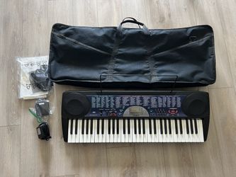 Casio CTK-451 w Carrier, Power Cord, And Foot Pedal All working!