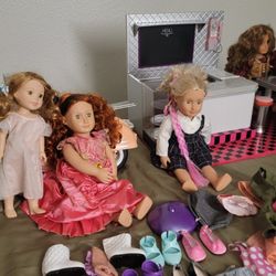 American Girl/Battat Doll Set