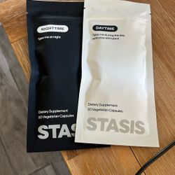 Stasis Daytime And Nighttime Supplements 