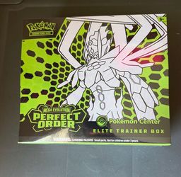 Perfect order Pokemon center etb