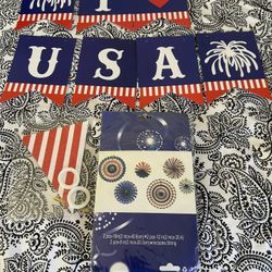 I ❤️ USA  Decorations 