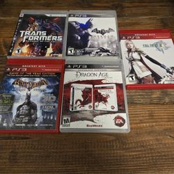 PS3 VIDEO GAMES GOOD CONDITIONS