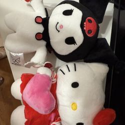 Hello kitty plushies