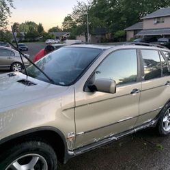 Needs Tags Passed Deq  Gone , 2001 Low Miles BMW X5 New Battery New Alternator Oil Change 
