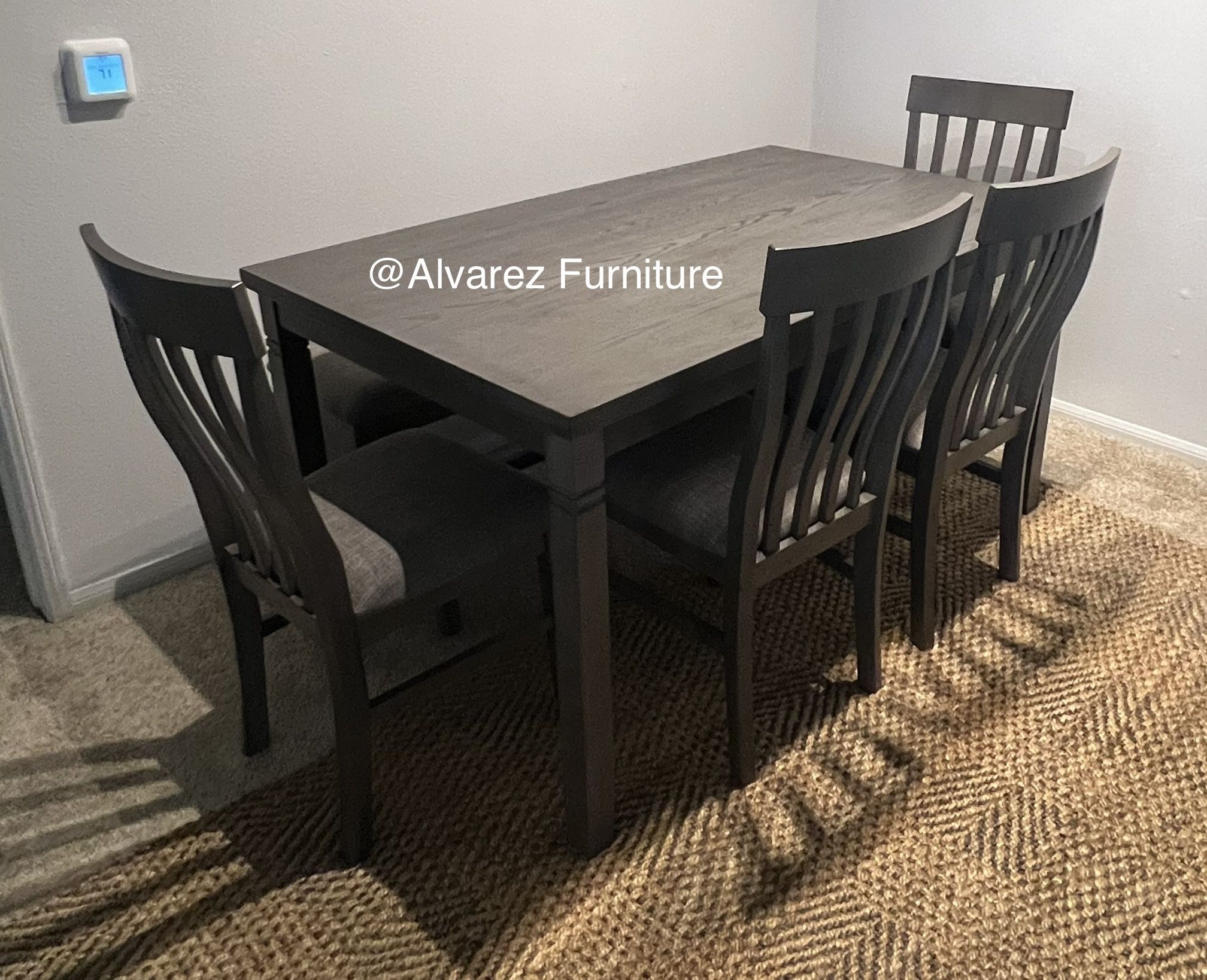 Dining Table Set With Bench 