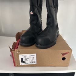 Red Wings Shoes, Style 3555, Size 9.5 E2, Waterproof, Puncture Resistant, EH, Oil/ Slip Resistant 