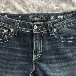 MissMe Low Rise Bootcut Pants