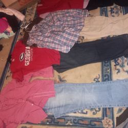 Mens Size Xlg Shirts And Waist Size 40×30 Buying All Showm