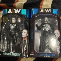 All elite wrestling sting action figure
