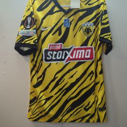 AEK Greece Pineda Jersey