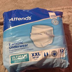 1 pack of adult diaper