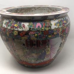 ORIENTAL Furniture Porcelain FISH BOWL