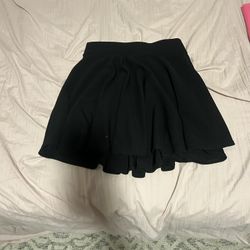 Plain Black Skirt