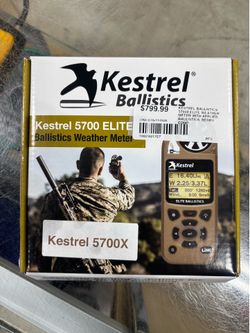 Kestrel 5700 Elite Weather Meter with Applied Ballistics and LiNK