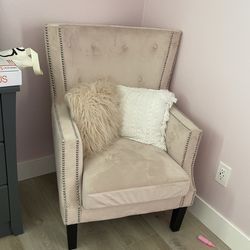 Pink Accent Chair