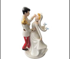 Disney Porcelain Cinderella And Prince Wedding