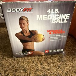 4 Lb. Medicine Ball By Body Fit