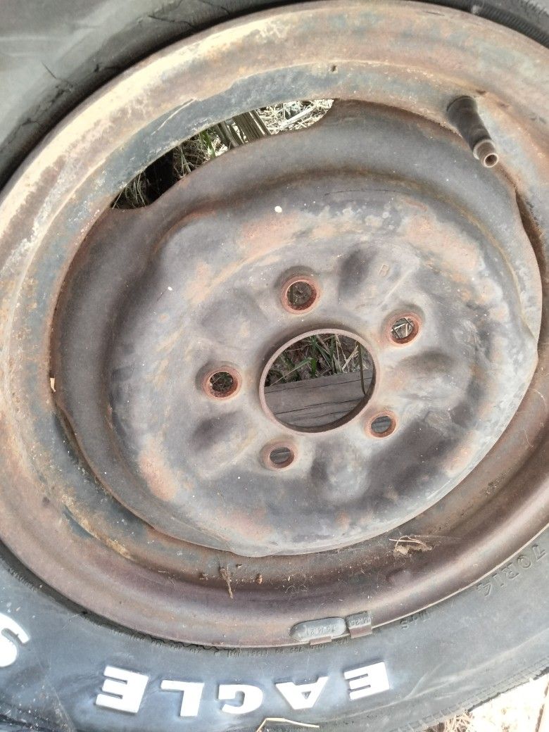 14" Rims 5 On 4.50" Set Of Four