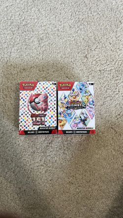151 booster bundle & prismatic booster bundle