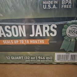 8 12 Qt Mason Jars