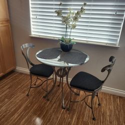 Kitchen Dinette Set W 2 Chairs
