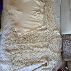 Set: shorts, blouse, 100% cotton.