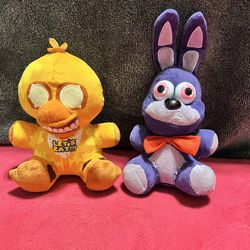 Jack O Chica And Bonnie Five Nights At Freddy’s Plushies
