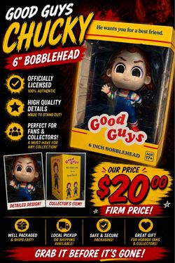 Good Guys Chucky 6-Inch Bobblehead