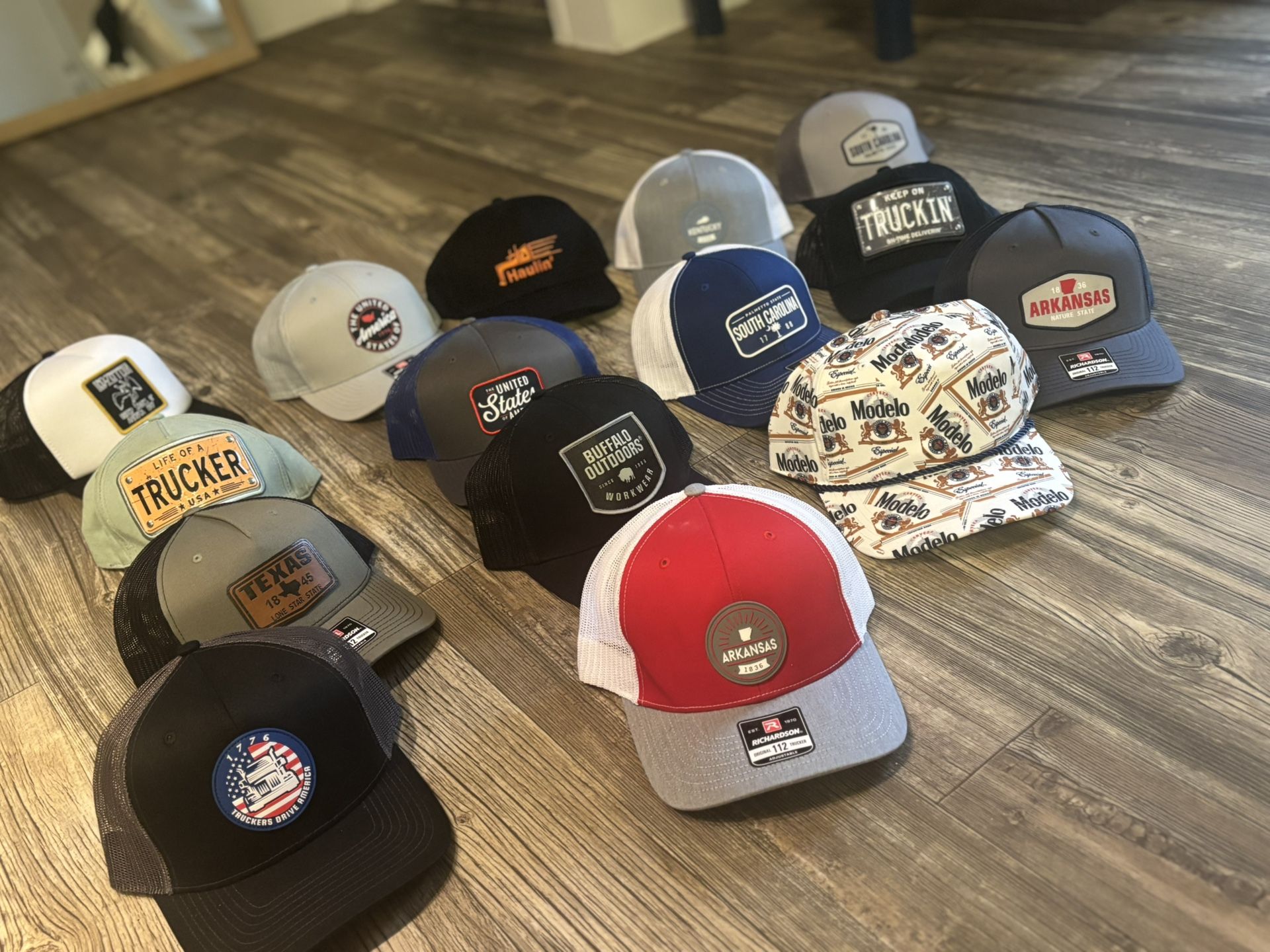 Lot Of Truckers Hats