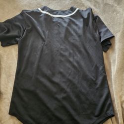 Black Jersey Type Shirt 