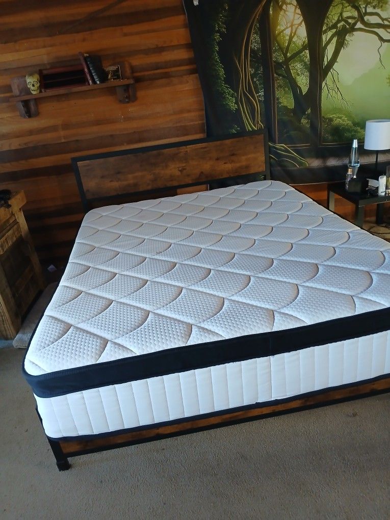 QUEEN Size Bed With Frame