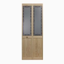 Pinecroft Pine Wood Bifold Door