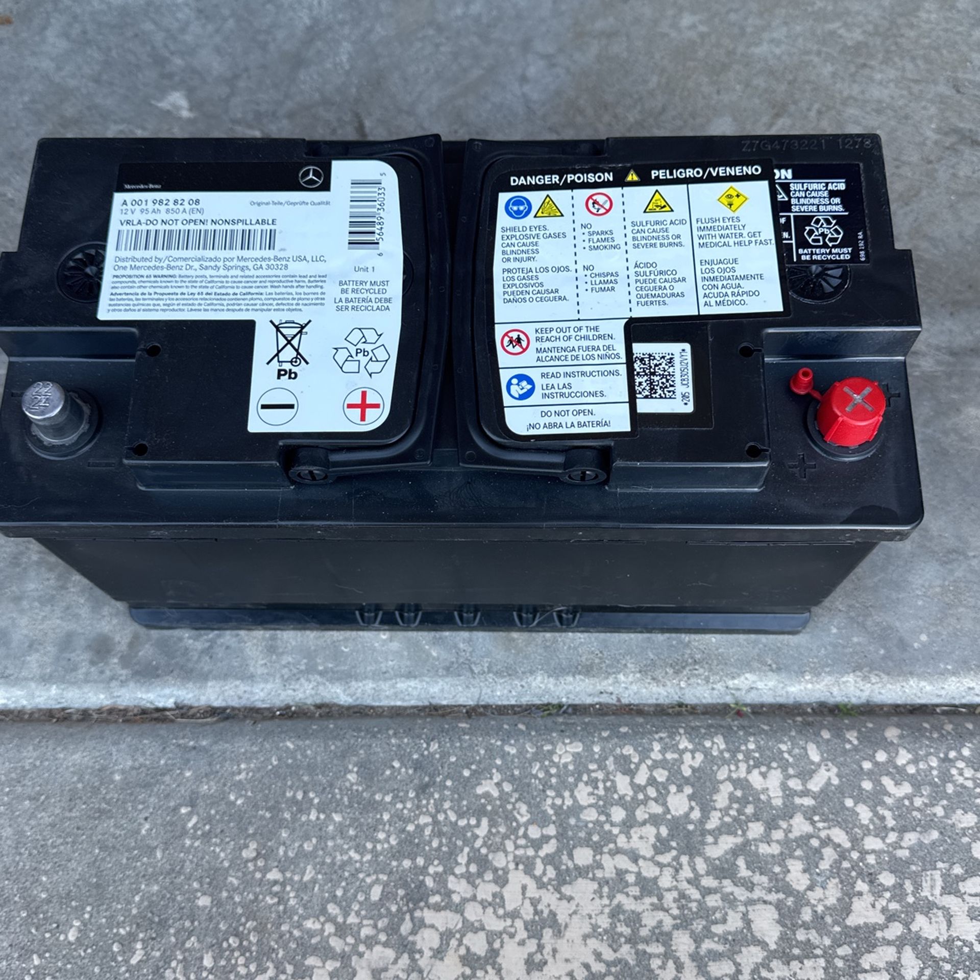 Mercedes battery “NEW” 001(contact info removed)