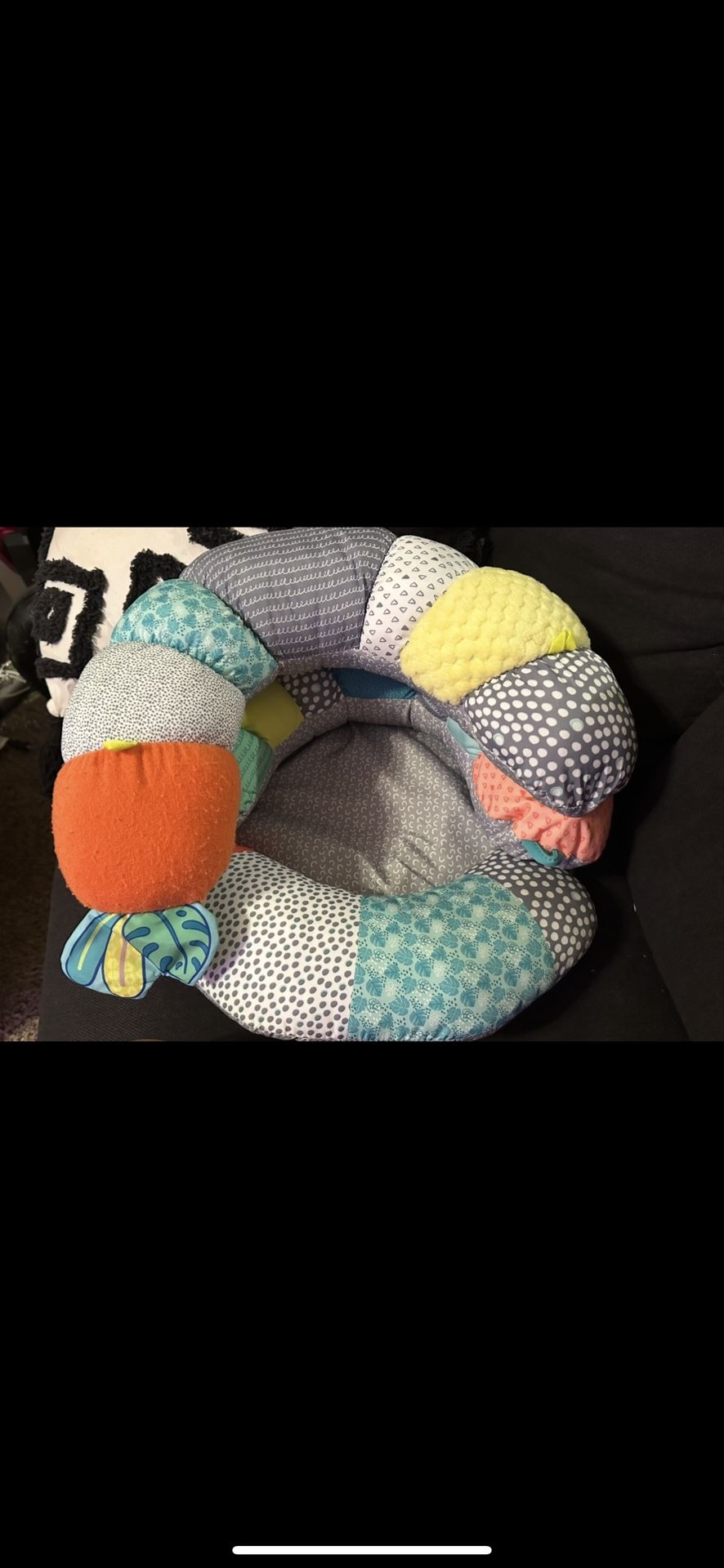 2-in1 Tummy Time Support Pillow