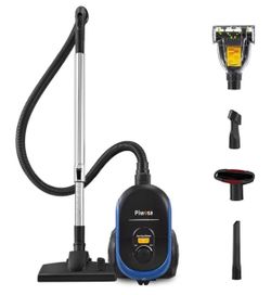 NEW Canister Vacuum Cleaner Lightweight Bagless Vacuum Cleaner with Tools New, Open Box