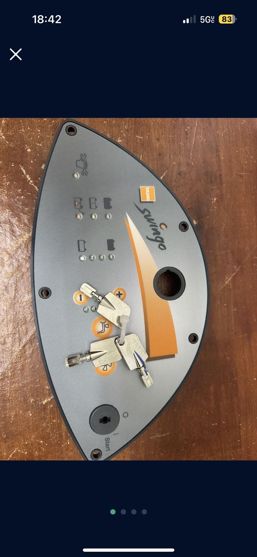 Panel Control Tasky 755