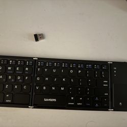 Samsers Keyboard With Connection Bluetooth Mousepad