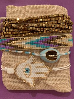 Miyuki set bracelets