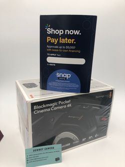 Blackmagic Pocket 4K cinema camera