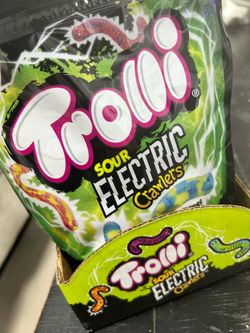 Trolli SOUR ELECTRIC Crawlers (gummy worms)