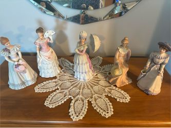 Vintage Home Interior Porcelain Victorian Ladies.  Each Priced Separately.  ***READ BELOW (Johnstown Ohio)